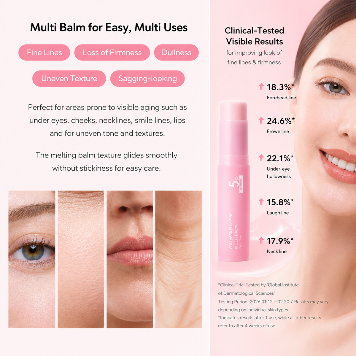 Novaskiny™ - Collagen Balm Stick For Hydration, Firming & Glow