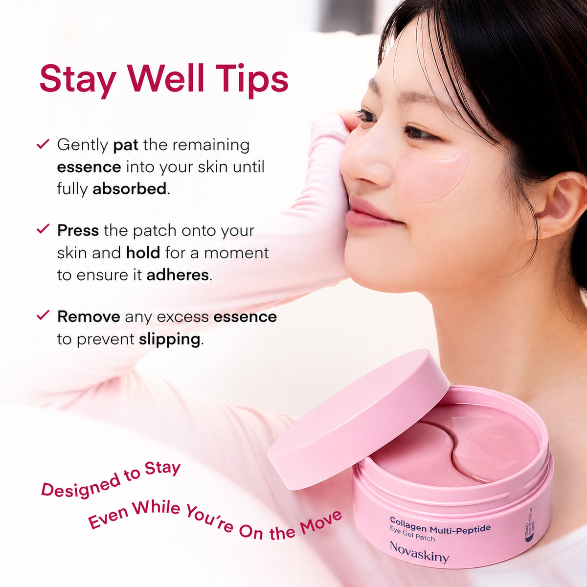 Novaskiny™ Collagen Multi-Peptide Eye Gel Patch