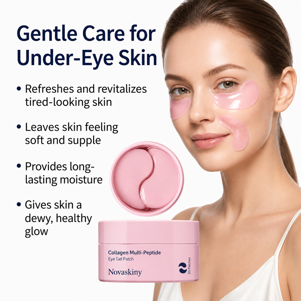 Novaskiny™ Collagen Multi-Peptide Eye Gel Patch