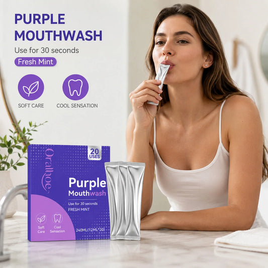 Novaskiny™ Mint Mouthwash Strips – Fresh Breath Anytime, Anywhere (20pcs)
